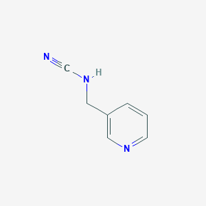 molecular formula C7H7N3 B2587506 (Pyridin-3-ylmethyl)cyanamide CAS No. 186789-48-0