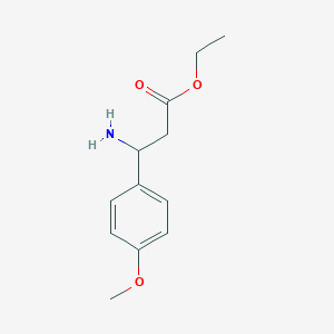 Ethyl 3-amino-3-(4-methoxyphenyl)propanoate