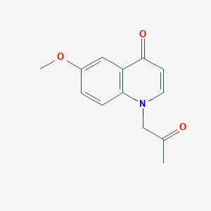 6-methoxy-1-(2-oxopropyl)quinolin-4(1H)-one