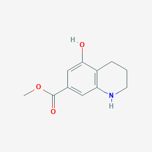 Methyl 5-hydroxy-1,2,3,4-tetrahydroquinoline-7-carboxylate