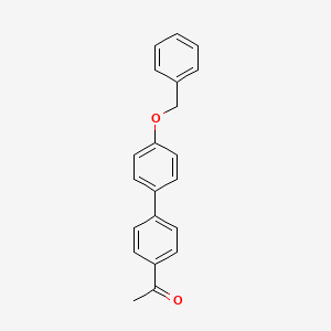 molecular formula C21H18O2 B2587582 4-Acetyl-4'-(Benzyloxy)biphenyl CAS No. 118253-54-6