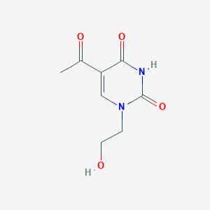 5-acetyl-1-(2-hydroxyethyl)-2,4(1H,3H)-pyrimidinedione
