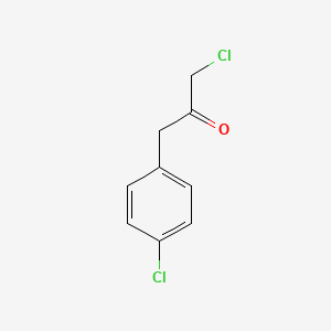 molecular formula C9H8Cl2O B2587624 1-氯-3-(4-氯苯基)丙-2-酮 CAS No. 33107-83-4