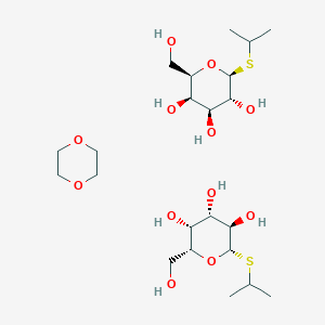 Isopropyl-b-D-thiogalactopyranoside, dioxane