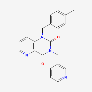 1-(4-methylbenzyl)-3-(pyridin-3-ylmethyl)pyrido[3,2-d]pyrimidine-2,4(1H,3H)-dione