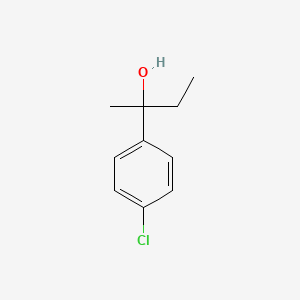 molecular formula C10H13ClO B2587725 2-(4-Chlorophenyl)butan-2-ol CAS No. 3947-53-3