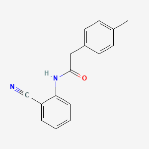 N-(2-cyanophenyl)-2-(4-methylphenyl)acetamide