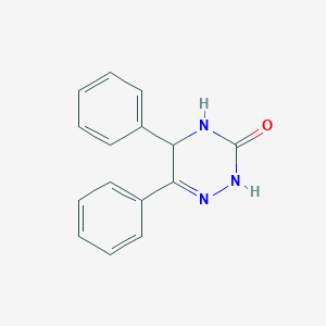 molecular formula C15H13N3O B258780 5,6-Diphenyl-4,5-dihydro-1,2,4-triazin-3(2H)-one 