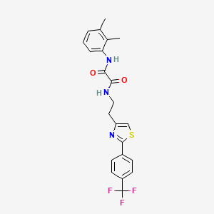 N1-(2,3-dimethylphenyl)-N2-(2-(2-(4-(trifluoromethyl)phenyl)thiazol-4-yl)ethyl)oxalamide
