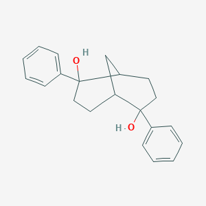 molecular formula C21H24O2 B258786 2,6-Diphenylbicyclo[3.3.1]nonane-2,6-diol 