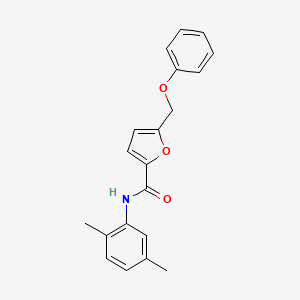 N-(2,5-dimethylphenyl)-5-(phenoxymethyl)furan-2-carboxamide