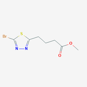 Methyl 4-(5-bromo-1,3,4-thiadiazol-2-yl)butanoate