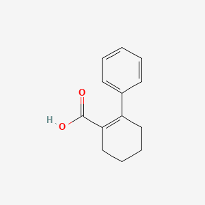molecular formula C13H14O2 B2587975 2-苯基环己-1-烯-1-羧酸 CAS No. 108299-04-3