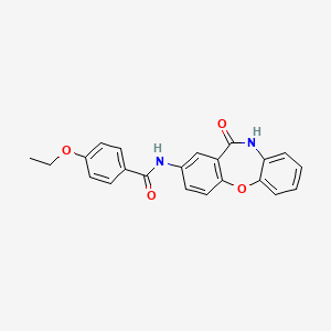 4-ethoxy-N-(11-oxo-10,11-dihydrodibenzo[b,f][1,4]oxazepin-2-yl)benzamide
