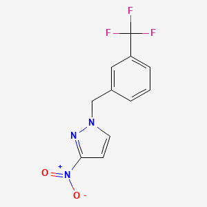 3-Nitro-1-(3-trifluoromethyl-benzyl)-1H-pyrazole