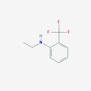 molecular formula C9H10F3N B2588050 (Ethylamino)benzotrifluoride CAS No. 33028-98-7