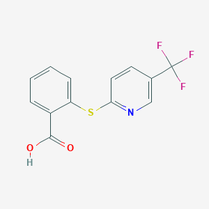 2-[5-(trifluoromethyl)pyridin-2-yl]sulfanylbenzoic Acid