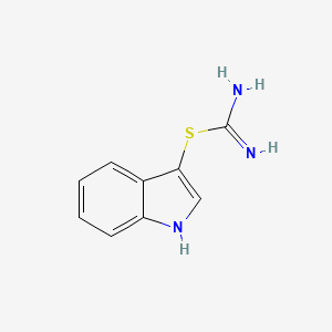 1H-indol-3-yl carbamimidothioate