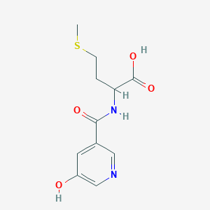 2-[(5-Hydroxy-pyridine-3-carbonyl)-amino]-4-methylsulfanyl-butyric acid