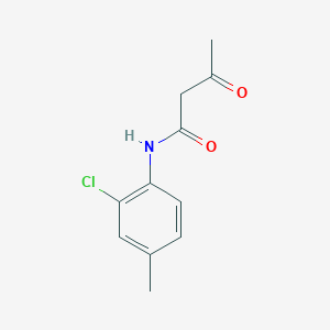 molecular formula C11H12ClNO2 B2588213 N-(2-氯-4-甲基苯基)-3-氧代丁酰胺 CAS No. 160878-27-3