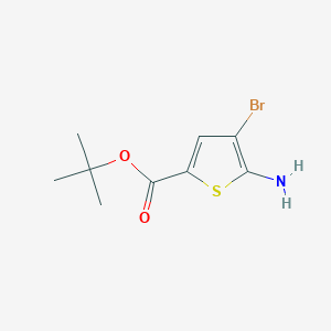 Tert-butyl 5-amino-4-bromothiophene-2-carboxylate