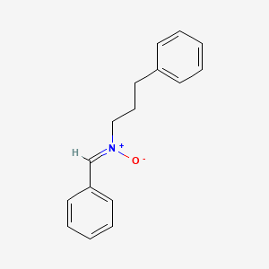 molecular formula C16H17NO B2588343 (Z)-oxido(phenylmethylidene)(3-phenylpropyl)azanium CAS No. 939893-21-7