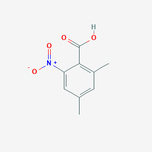 molecular formula C9H9NO4 B2588441 2,4-Dimethyl-6-nitrobenzoic acid CAS No. 1379173-92-8