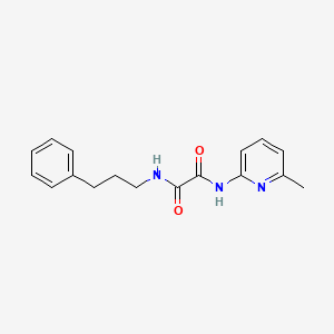 molecular formula C17H19N3O2 B2588478 N1-(6-methylpyridin-2-yl)-N2-(3-phenylpropyl)oxalamide CAS No. 920378-22-9