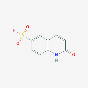 2-Oxo-1H-quinoline-6-sulfonyl fluoride