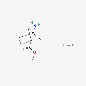 Methyl 4-aminobicyclo[2.1.1]hexane-1-carboxylate hydrochloride