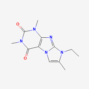 8-ethyl-1,3,7-trimethyl-1H-imidazo[2,1-f]purine-2,4(3H,8H)-dione