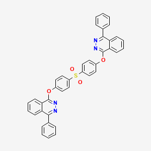 1-Phenyl-4-[4-[4-(4-phenylphthalazin-1-yl)oxyphenyl]sulfonylphenoxy]phthalazine