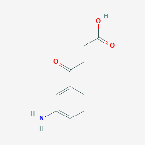 molecular formula C10H11NO3 B2588741 4-(3-Aminophenyl)-4-oxobutanoic acid CAS No. 52240-15-0