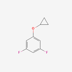 1-Cyclopropoxy-3,5-difluorobenzene