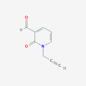 2-OXO-1-(PROP-2-YN-1-YL)-1,2-DIHYDROPYRIDINE-3-CARBALDEHYDE