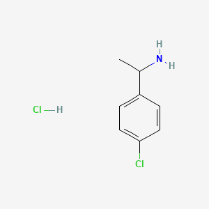 molecular formula C8H11Cl2N B2589047 1-(4-Chlorophenyl)ethanamine hydrochloride CAS No. 53896-10-9; 56782-68-4