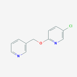 5-Chloro-2-[(pyridin-3-yl)methoxy]pyridine