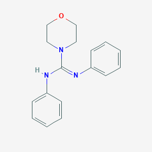 N,N'-diphenyl-4-morpholinecarboximidamide