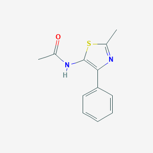 N-(2-methyl-4-phenyl-1,3-thiazol-5-yl)acetamide
