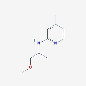 N-(1-Methoxypropan-2-yl)-4-methylpyridin-2-amine
