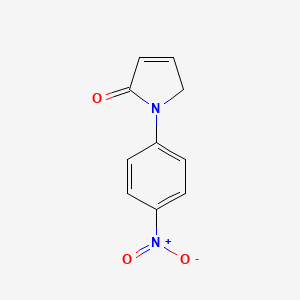 1-(4-nitrophenyl)-1,5-dihydro-2H-pyrrol-2-one