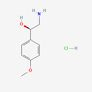 (1R)-2-amino-1-(4-methoxyphenyl)ethan-1-ol hydrochloride