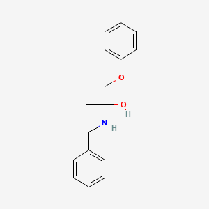 2-(Benzylamino)-1-phenoxypropan-2-ol