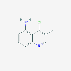 molecular formula C10H9ClN2 B2589306 4-Chloro-3-methylquinolin-5-amine CAS No. 2031268-87-6