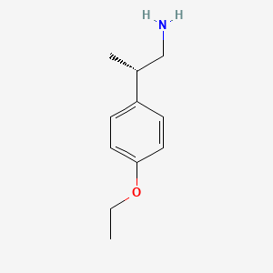 (2S)-2-(4-Ethoxyphenyl)propan-1-amine