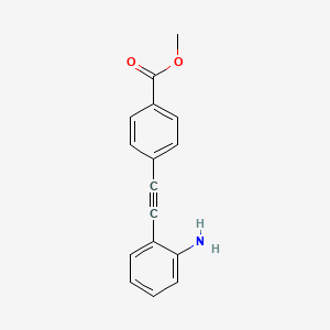 Methyl 4-[2-(2-aminophenyl)ethynyl]benzoate