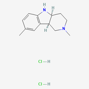 molecular formula C13H20Cl2N2 B2589385 Stobadine dihydrochloride CAS No. 94452-31-0