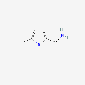 B2589442 (1,5-dimethyl-1H-pyrrol-2-yl)methylamine CAS No. 118799-24-9; 96901-77-8
