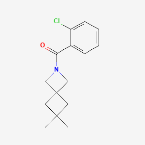 (2-Chlorophenyl)-(6,6-dimethyl-2-azaspiro[3.3]heptan-2-yl)methanone