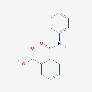 6-(Phenylcarbamoyl)cyclohex-3-ene-1-carboxylic acid